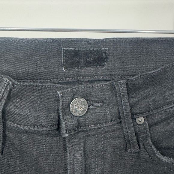 MOTHER THE INSIDER CROP STEP FRAY JEANS NOT GUILTY SIZE 25 B2470 - Picture 4 of 7